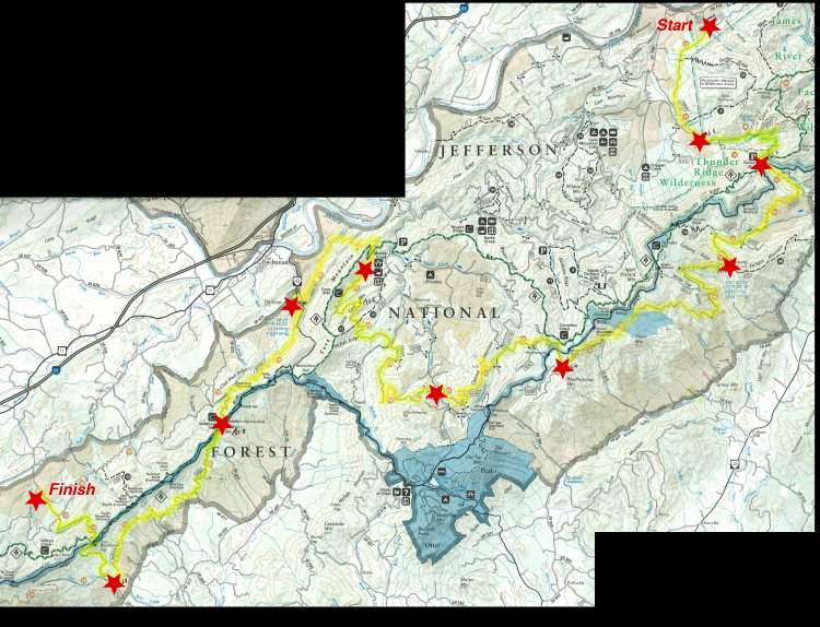 full course map
